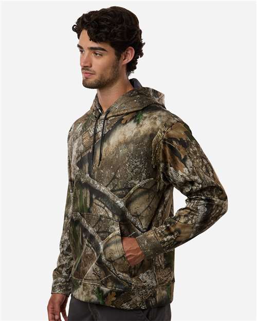 RealTree RT5302 Unisex Realtree? Performance Hooded Sweatshirt - Side view