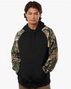 RealTree RT5305 Unisex Realtree? Performance Colorblocked Hooded Sweatshirt - Front view