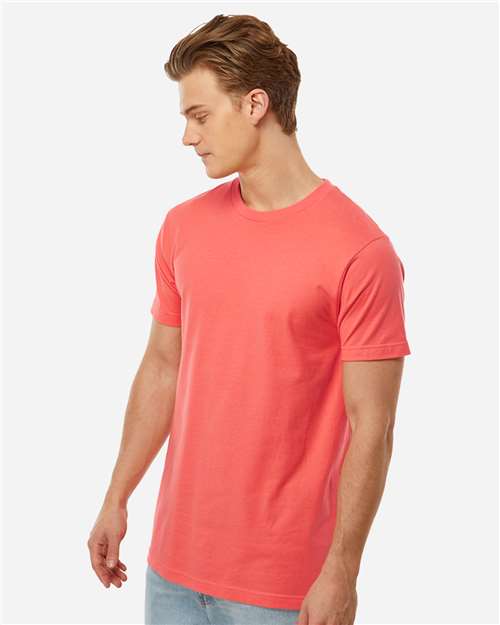 Tultex 202 Unisex Fine Jersey T-Shirt - Side view