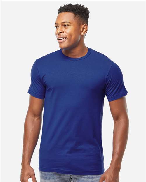 Tultex 202 Unisex Fine Jersey T-Shirt - Front view