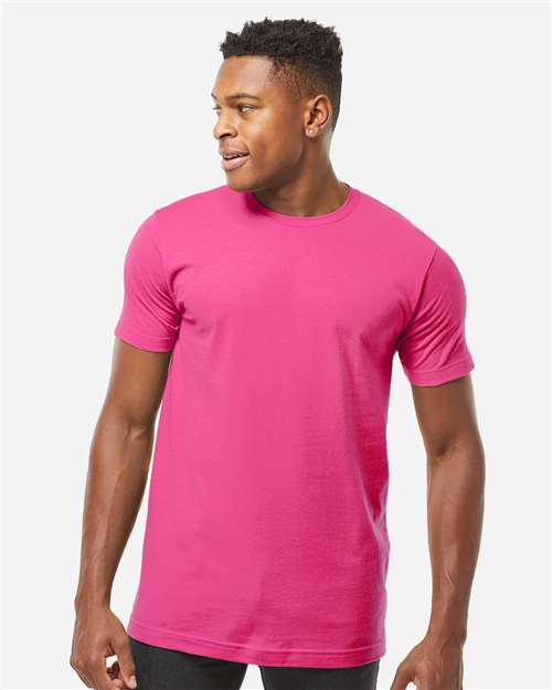 Tultex 202 Unisex Fine Jersey T-Shirt - Front view