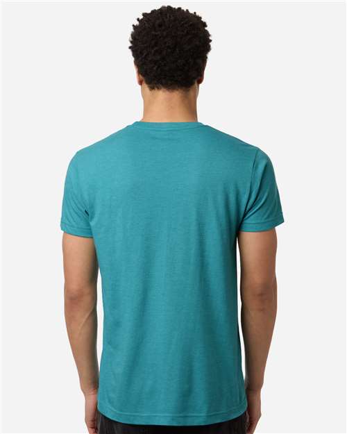 Tultex 202 Unisex Fine Jersey T-Shirt - Back view