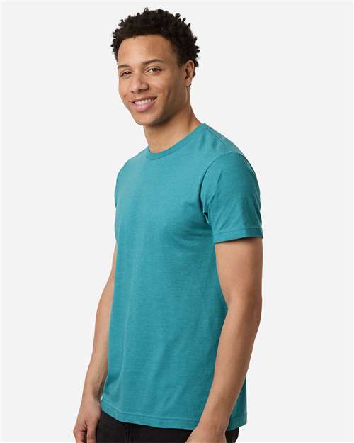 Tultex 202 Unisex Fine Jersey T-Shirt - Side view