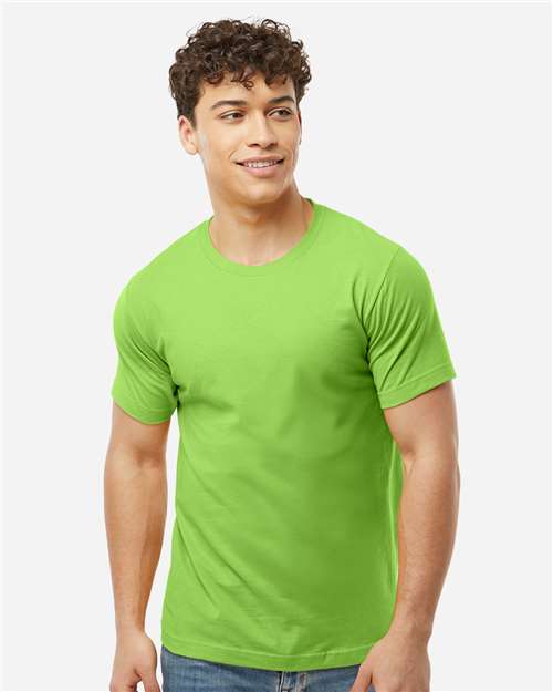 Tultex 202 Unisex Fine Jersey T-Shirt - Front view