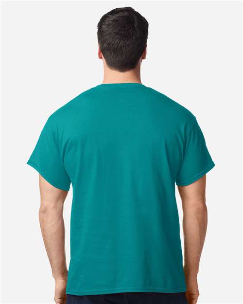 Gildan 5000 Unisex USA-Made Fine Jersey T-Shirt - Back view