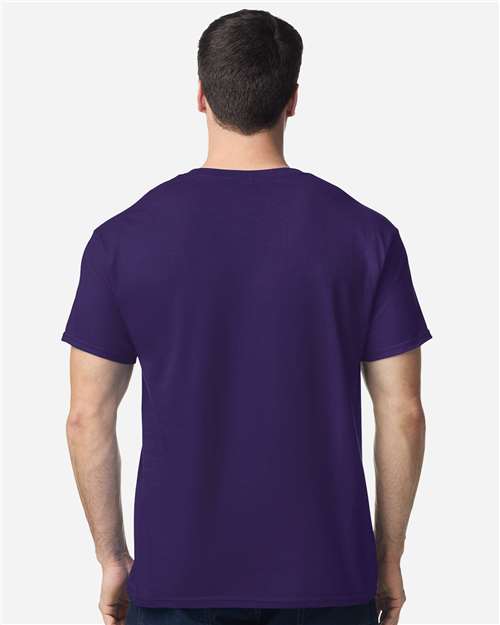 Gildan 5000 Unisex USA-Made Fine Jersey T-Shirt - Back view