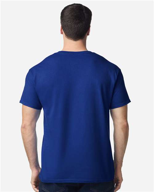 Gildan 5000 Unisex USA-Made Fine Jersey T-Shirt - Back view