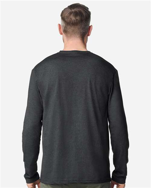 Gildan 64400 Unisex Softstyle? Long Sleeve T-Shirt - Back view