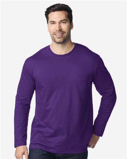 Gildan 64400 Unisex Softstyle? Long Sleeve T-Shirt - Front view