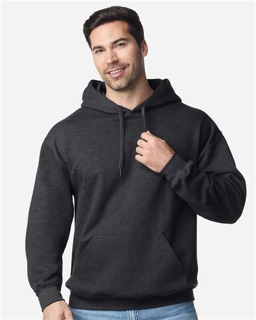 Gildan SF500 Unisex Softstyle? Midweight Hooded Sweatshirt - Front view