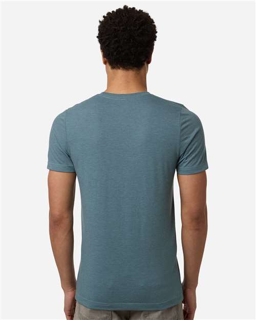 Tultex 602CVC Unisex Combed CVC T-Shirt - Back view