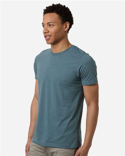 Tultex 602CVC Unisex Combed CVC T-Shirt - Side view