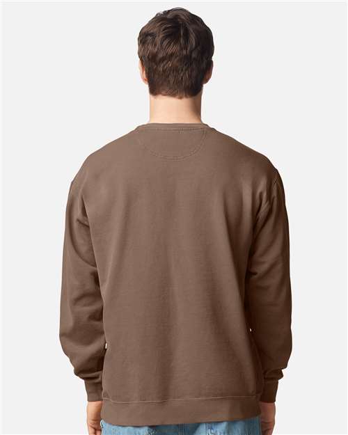 Comfort Colors 1566 Youth Attain Two-Button Jersey - Back view