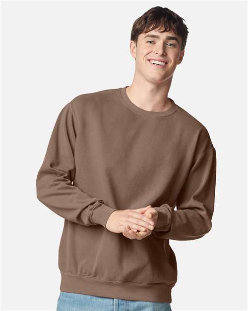 Comfort Colors 1566 Youth Attain Two-Button Jersey - Front view