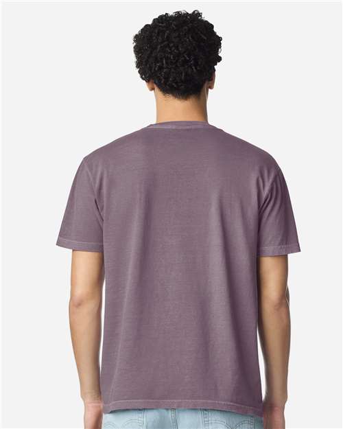 Comfort Colors 1717 Unisex Garment-Dyed Heavyweight T-Shirt - Back view