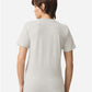 American Apparel 2001 Unisex Fine Jersey Tee - Back view
