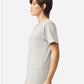 American Apparel 2001 Unisex Fine Jersey Tee - Side view