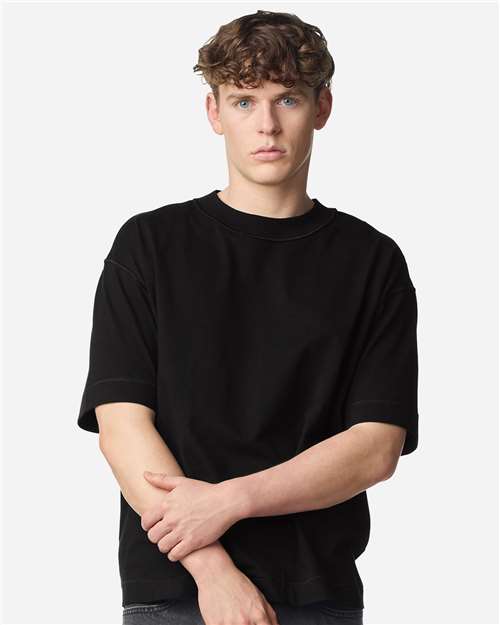 American Apparel 13ML0 Unisex Heavyweight Cotton Boxy Tee - Front view