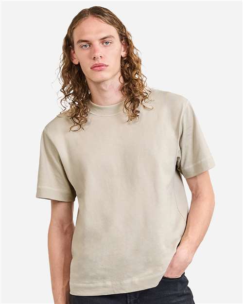 American Apparel 13ML0 Unisex Heavyweight Cotton Boxy Tee - Front view