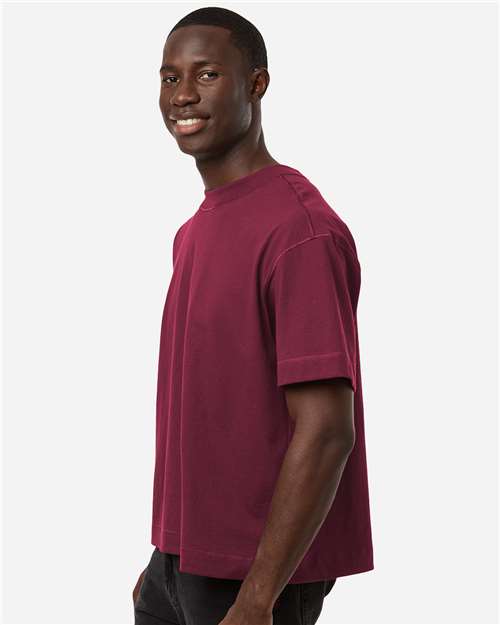 American Apparel 13ML0 Unisex Heavyweight Cotton Boxy Tee - Side view