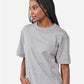 American Apparel 13ML0 Unisex Heavyweight Cotton Boxy Tee - Side view