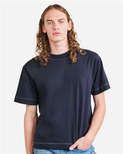 American Apparel 13ML0 Unisex Heavyweight Cotton Boxy Tee - Front view