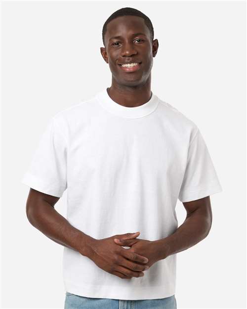 American Apparel 13ML0 Unisex Heavyweight Cotton Boxy Tee - Front view