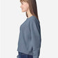 Comfort Colors 1566L Women's Garment-Dyed Mid-Length Crewneck Sweatshirt - Side view