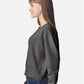Comfort Colors 1566L Women's Garment-Dyed Mid-Length Crewneck Sweatshirt - Side view