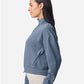 Comfort Colors 1570L Women's Garment-Dyed Full-Zip Jacket - Side view