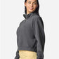 Comfort Colors 1580L Women's Garment-Dyed Mid-Length Quarter-Zip Sweatshirt - Side view
