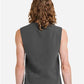 American Apparel 207GD Unisex Heavyweight Cotton Garment-Dyed Boxy Muscle Tee - Back view