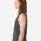 American Apparel 207GD Unisex Heavyweight Cotton Garment-Dyed Boxy Muscle Tee - Side view