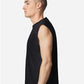 American Apparel 207GD Unisex Heavyweight Cotton Garment-Dyed Boxy Muscle Tee - Side view