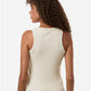 American Apparel BR2101 Women's Baby Rib Fitted Tank - Back view