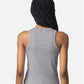 American Apparel BR2101 Women's Baby Rib Fitted Tank - Back view