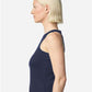 American Apparel BR2101 Women's Baby Rib Fitted Tank - Side view