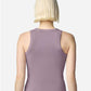 American Apparel BR2101 Women's Baby Rib Fitted Tank - Back view