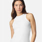 American Apparel BR2101 Women's Baby Rib Fitted Tank - Front view