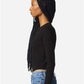 American Apparel BR2107 Women's Baby Rib Long Sleeve Fitted Tee - Side view