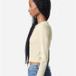 American Apparel BR2107 Women's Baby Rib Long Sleeve Fitted Tee - Side view