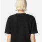 American Apparel FTCB0 Women's French Terry Mid-Length Boxy Top - Back view