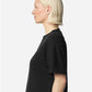 American Apparel FTCB0 Women's French Terry Mid-Length Boxy Top - Side view