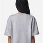 American Apparel FTCB0 Women's French Terry Mid-Length Boxy Top - Back view