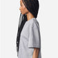 American Apparel FTCB0 Women's French Terry Mid-Length Boxy Top - Side view