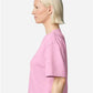 American Apparel FTCB0 Women's French Terry Mid-Length Boxy Top - Side view