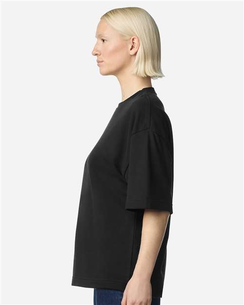 American Apparel FTEX00 Unisex French Terry Oversized Boxy Top - Side view