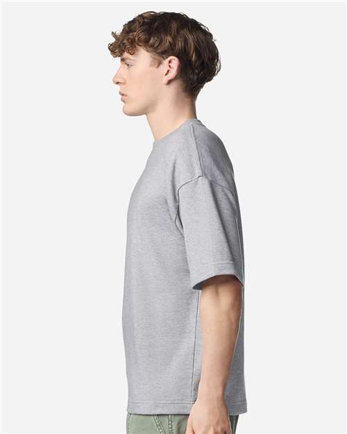 American Apparel FTEX00 Unisex French Terry Oversized Boxy Top - Side view