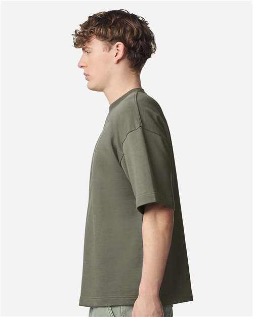 American Apparel FTEX00 Unisex French Terry Oversized Boxy Top - Side view