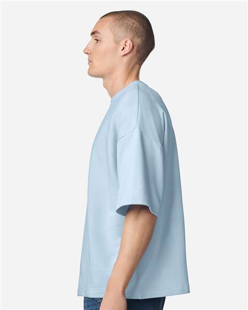 American Apparel FTEX00 Unisex French Terry Oversized Boxy Top - Side view